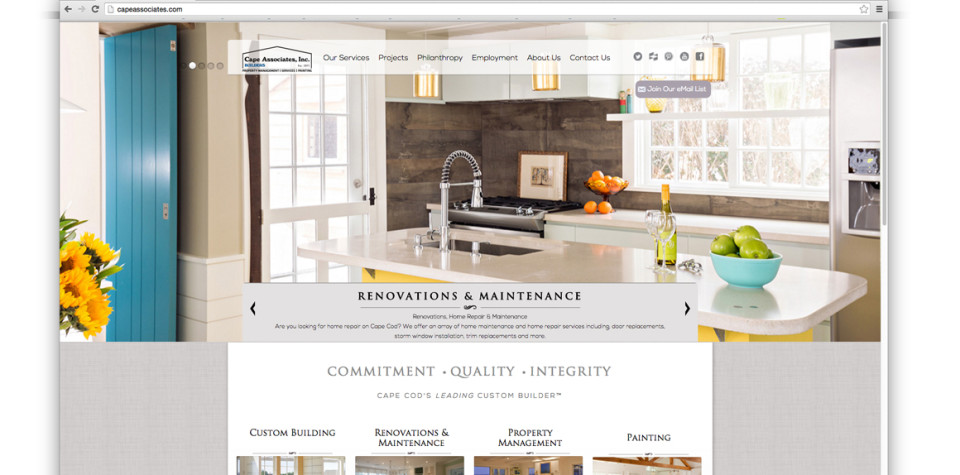 Web Design - Cape Cod Associates