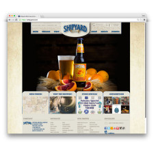 Webdesign - Shipyard Brewery